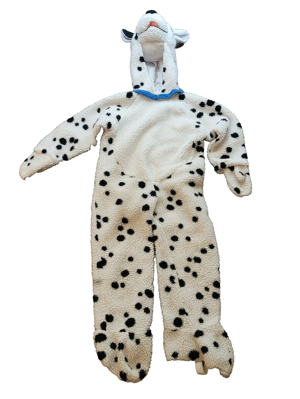 Disney Store 101 102 Dalmatians Dalmations Warm Curly Fur Costume Halloween M 8